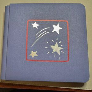 Creative Memories 8 x 8 Scrapbook Album Blue 3 Stars Patriotic USA